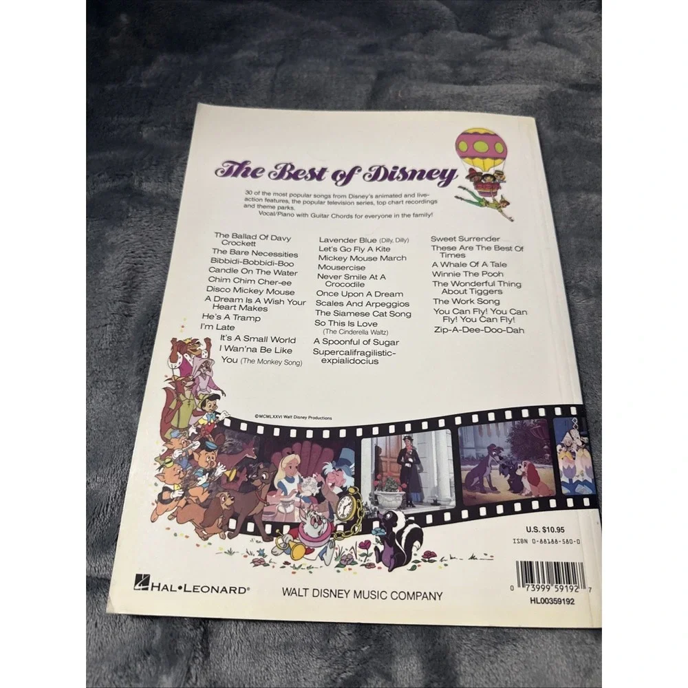 The Best of Disney; Easy Piano Seri- 0793524164, paperback, Hal Leonard